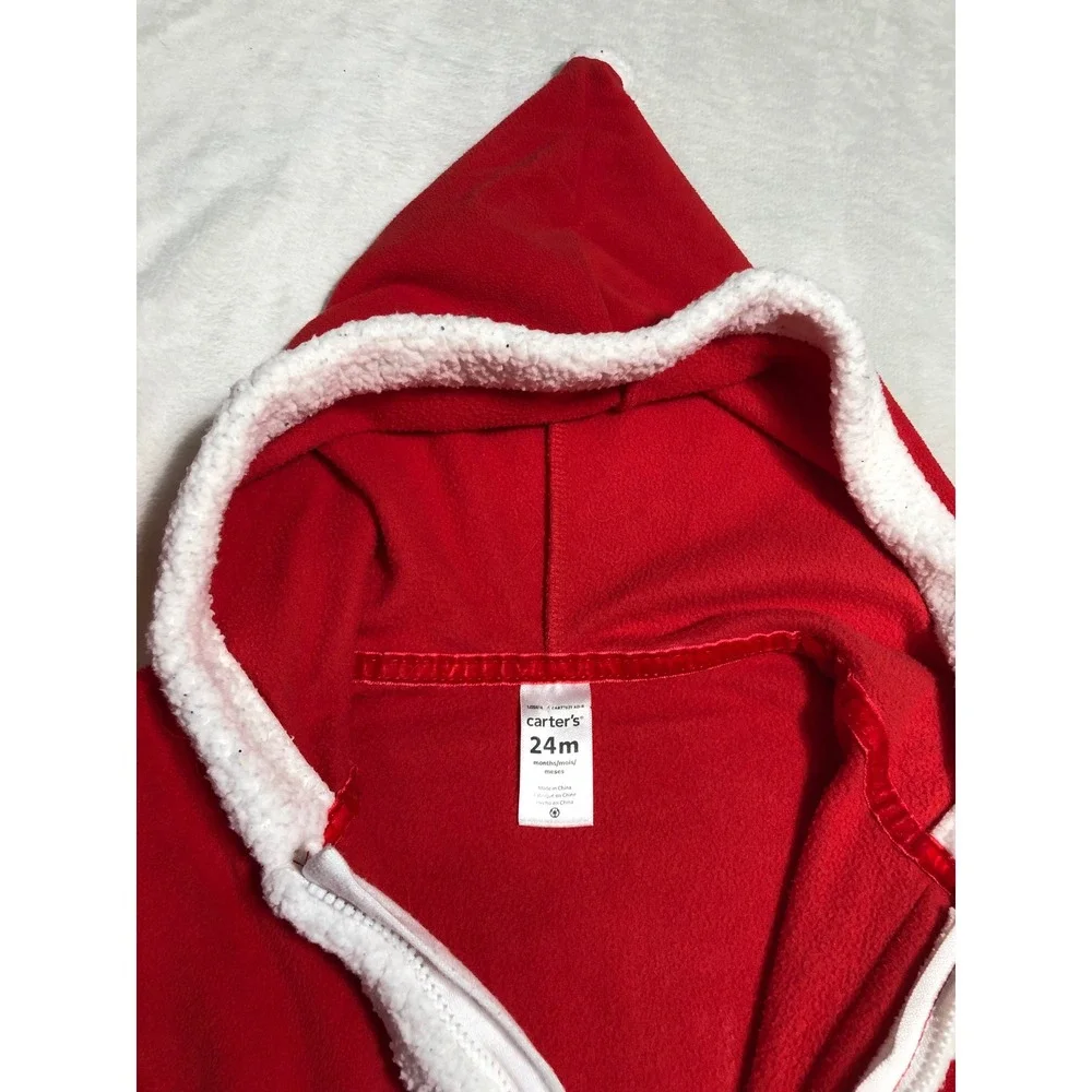Carters fleece hooded